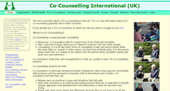 Desktop Screenshot of co-counselling.org.uk