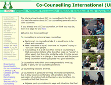 Tablet Screenshot of co-counselling.org.uk